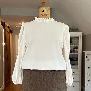 XL Ann Taylor Loft ruffle blouse